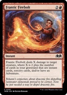 Frantic Firebolt (Foil)