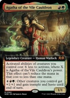 Agatha of the Vile Cauldron (Extended Art) (Foil)