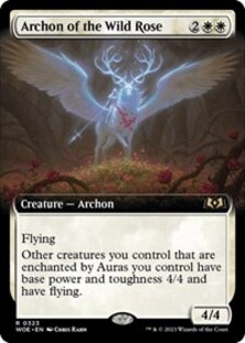Archon of the Wild Rose (Extended Art) (Foil)