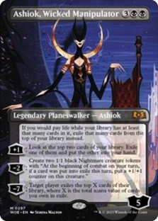 Ashiok, Wicked Manipulator (Borderless) (Foil)