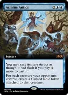 Asinine Antics (Extended Art) (Foil)
