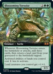 Blossoming Tortoise (Extended Art) (Foil)