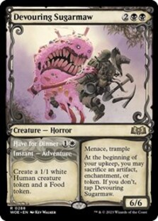 Devouring Sugarmaw (Showcase) (Foil)