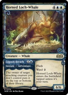 Horned Loch-Whale (Showcase) (Foil)