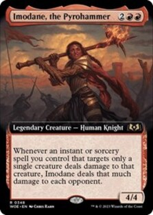 Imodane, the Pyrohammer (Extended Art) (Foil)