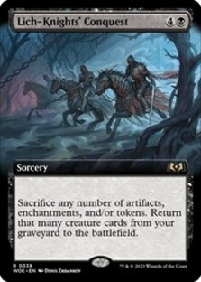 Lich-Knights' Conquest (Extended Art) (Foil)