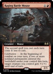 Raging Battle Mouse (Extended Art) (Foil)