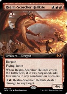 Realm-Scorcher Hellkite (Extended Art) (Foil)