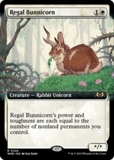 Regal Bunnicorn (Extended Art) (Foil)