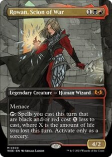 Rowan, Scion of War (Borderless) (Foil)