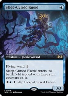Sleep-Cursed Faerie (Extended Art) (Foil)