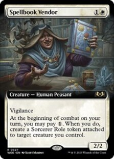 Spellbook Vendor (Extended Art) (Foil)