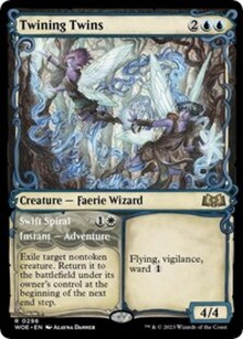 Twining Twins (Showcase) (Foil)