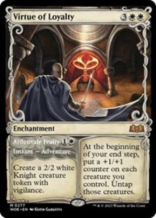 Virtue of Loyalty (Showcase) (Foil)