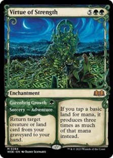 Virtue of Strength (Showcase) (Foil)