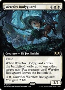 Werefox Bodyguard (Extended Art) (Foil)