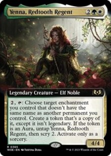 Yenna, Redtooth Regent (Extended Art) (Foil)