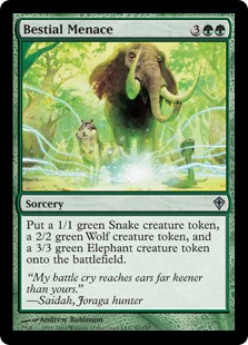 Bestial Menace (Foil)