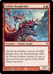 Goblin Roughrider (Foil)