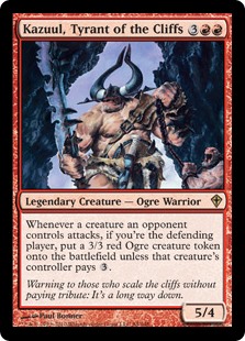 Kazuul, Tyrant of the Cliffs (Foil) Kazuul, Tyrant of the Cliffs (Foil)