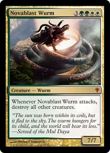 Novablast Wurm (Foil) Novablast Wurm (Foil)