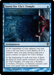 Quest for Ula's Temple (Foil) Quest for Ula's Temple (Foil)