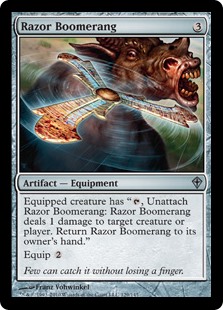 Razor Boomerang (Foil) Razor Boomerang (Foil)