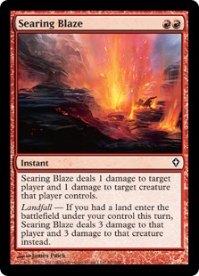 Searing Blaze (Foil)