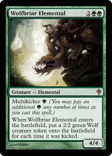 Wolfbriar Elemental (Foil)