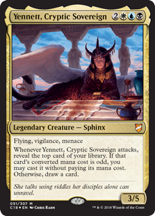 Yennett, Cryptic Sovereign (Foil)