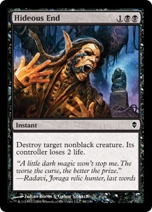 Hideous End (Foil)