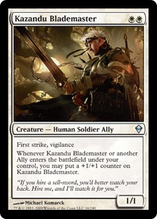 Kazandu Blademaster (Foil)