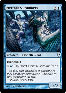 Merfolk Seastalkers (Foil) Merfolk Seastalkers (Foil)