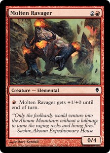 Molten Ravager (Foil) Molten Ravager (Foil)