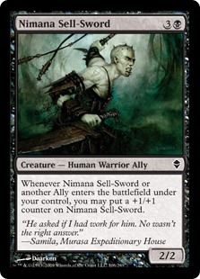 Nimana Sell-Sword (Foil) Nimana Sell-Sword (Foil)