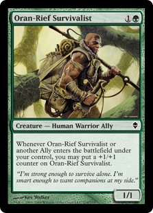 Oran-Rief Survivalist (Foil) Oran-Rief Survivalist (Foil)