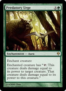 Predatory Urge (Foil) Predatory Urge (Foil)