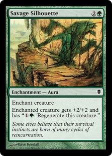 Savage Silhouette (Foil)