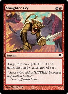 Slaughter Cry (Foil)
