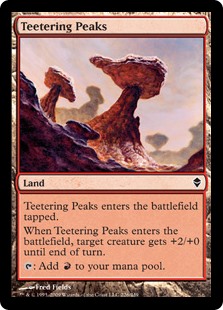 Teetering Peaks (Foil)