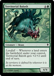 Territorial Baloth (Foil) Territorial Baloth (Foil)
