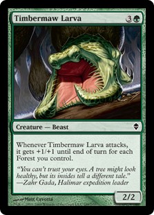 Timbermaw Larva (Foil) Timbermaw Larva (Foil)