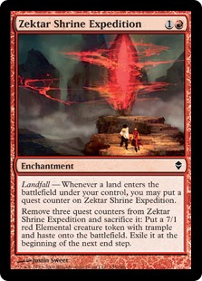 Zektar Shrine Expedition (Foil) Zektar Shrine Expedition (Foil)