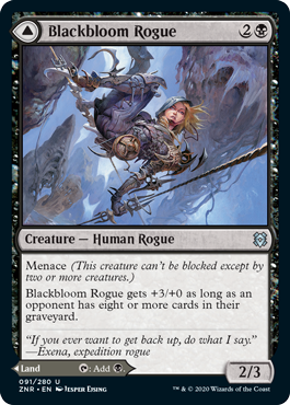 Blackbloom Rogue // Blackboom Bog (Foil)