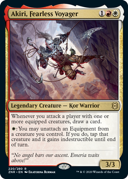Akiri, Fearless Voyager (Foil)