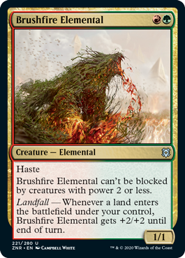Brushfire Elemental (Foil)
