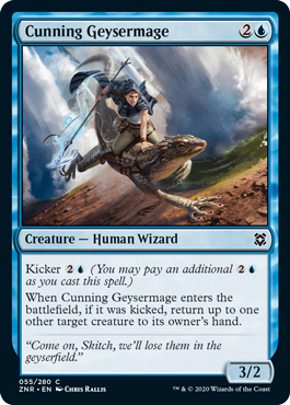 Cunning Geysermage (Foil)