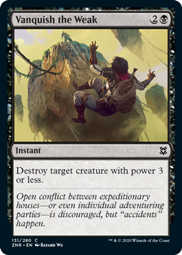 Vanquish the Weak (Foil) Vanquish the Weak (Foil)
