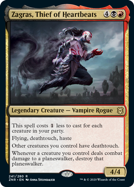 Zagras, Thief of Heartbeats (Foil) Zagras, Thief of Heartbeats (Foil)