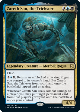 Zareth San, the Trickster (Foil) Zareth San, the Trickster (Foil)